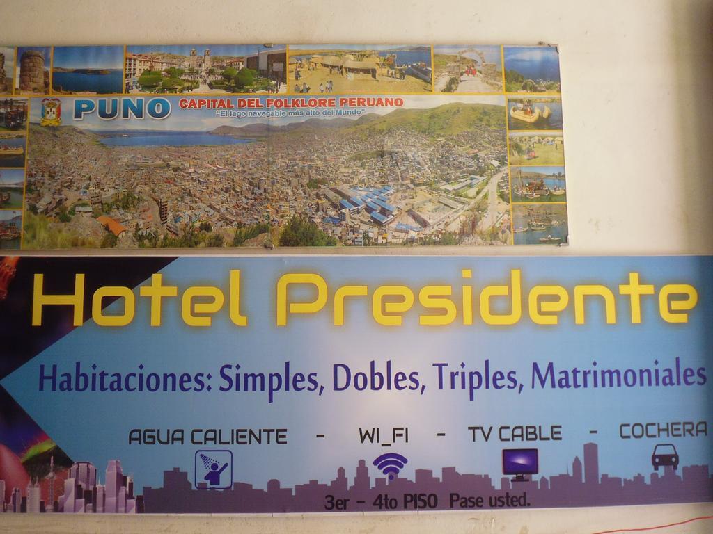 Presidente Inn Пуно Экстерьер фото