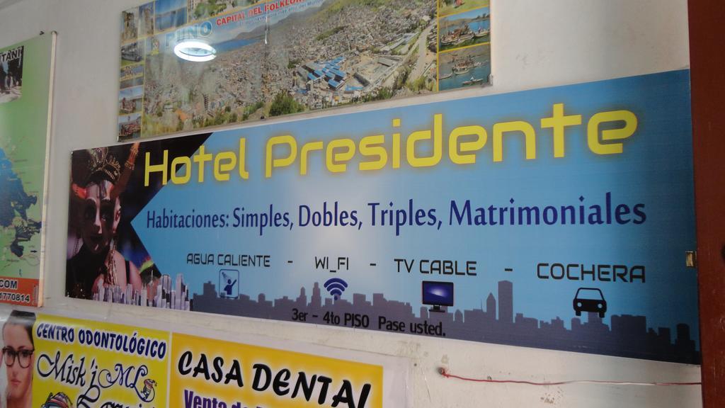 Presidente Inn Пуно Экстерьер фото